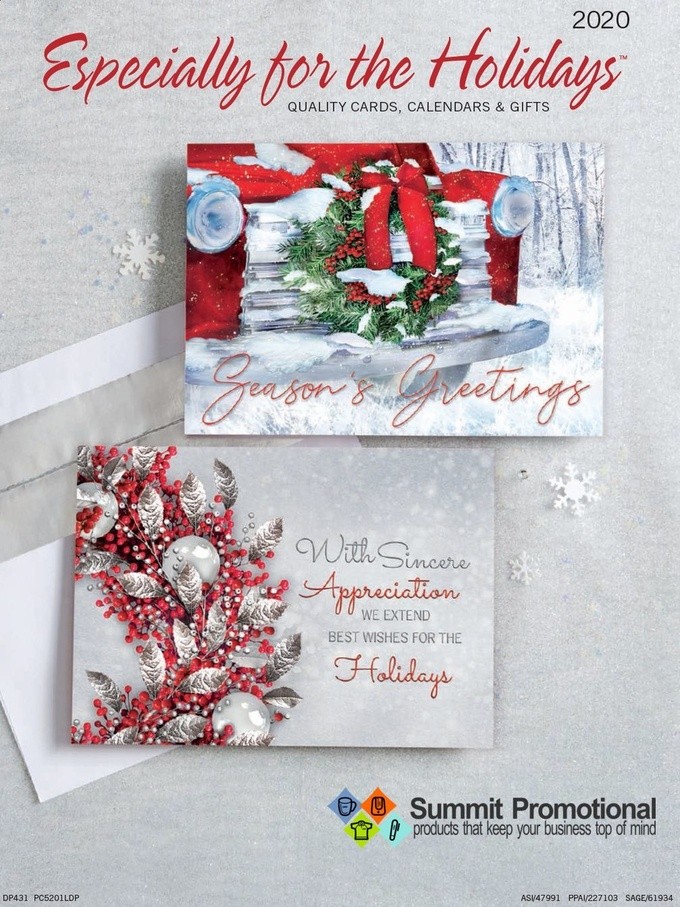 Summit Promotional Holiday Cards 